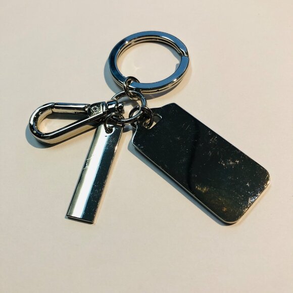 Roden and Fields Signature R+F Keychain With Enamel Color Block Charm - Picture 2 of 2